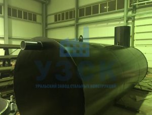 Резервуар горизонтальный стальной наземный в Майкопе
