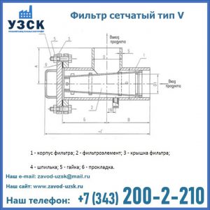 Фильтр сетчатый ФС по Т-ММ-11-2003 в Майкопе