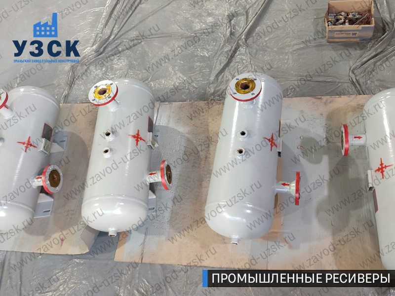 фотография емкостных ресиверов газа Майкоп